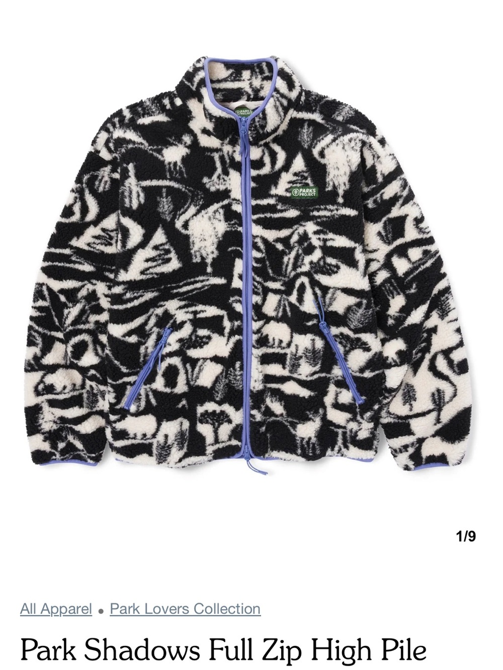 Parks Project Full Zip Jacket